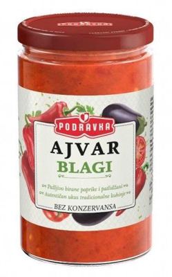 AJVAR BLAGI STAKLO 350G"PODRAVKA"