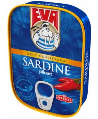EVA SARD.PIKANT 115GR/100GR PODRAVKA