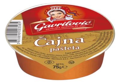 SILBO PASTETA CAJNA 75G GAVRILOVIC