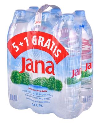 Mineralna voda NG Jana 1,5l 5+1 gratis