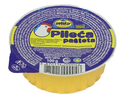 PASTETA PILECA OVAKO 100G DELMES