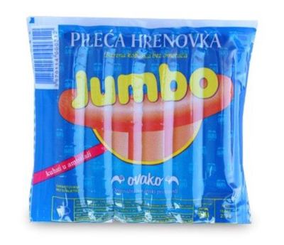 OVAKO PILECA HRENOVKA JUMBO 270G