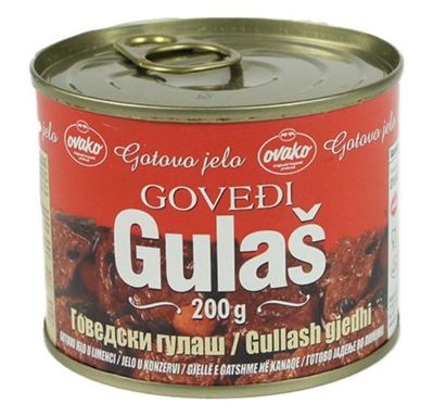 GOVEDJI GULAS 200G - OVAKO