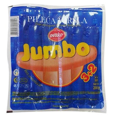 PILECA HRENOVKA JUMBO 3+2 200G - OVAKO