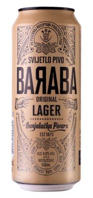 PIVO BARABA 0.5L CAN BANJALUCKA PIVARA