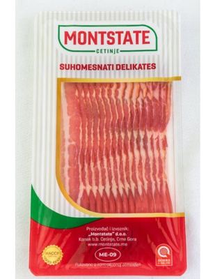 PANCETA SUVA REZANA MONTSTATE 100G