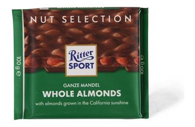 Ritter sport whole almonds-ceo badem 7030