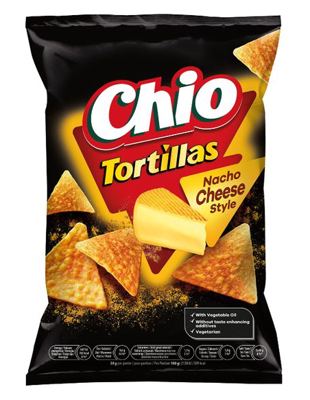 ČIPS TORTILJA NACHO CHEESE CHIO 110G