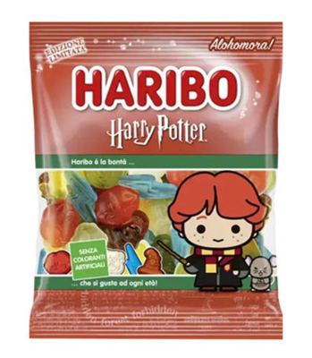 GUMENE BOMBONE HARIBO HARRY POTTER RON WEASLEY 80G