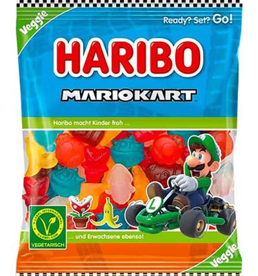 GUMENE BOMBONE HARIBO MARIOKART SOUR VEGAN 80G