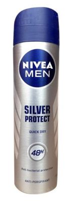 NIVEA MEN DEO 150 ML SILVER PROTECT