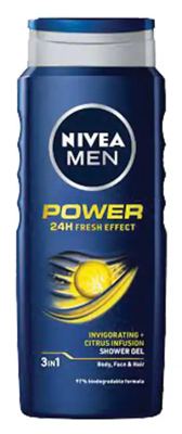 GEL ZA TUŠIRANJE MEN POWER FRESH NIVEA 500ML