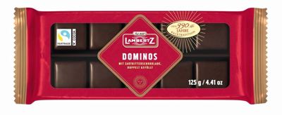 Domino kolac u crnoj cokol.Lambertz 125g