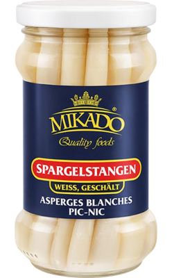 SPARGLA BELA OLJUSTENA U TEGLI 180G MIKADO