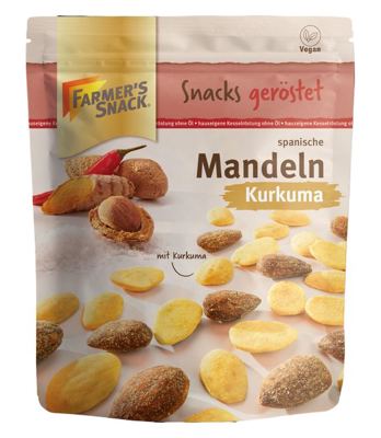 BADEM PEČENI SA KURKUMOM 150G FARM