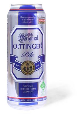 Pivo Orig.Oettinger Pils 0,5L 4,7% al.