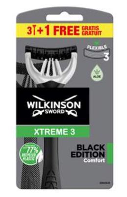 BRIJAČ JEDNOKRATNI XTREME 3+1 KOM BLACK WILKINSON