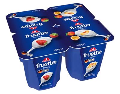 Voćni Jogurt Frueto Jagoda Breskva Marakuja Sudmilch 125 g 5,8MM