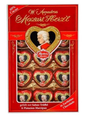 BOMBONJERA MOZZART SRCE 150G REBER