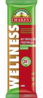 TESTENINA SPAGETE WELLNESS VISOKO PROTEINSKE 400G MAKFA