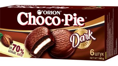 KEKS MLEČNI FIL I KAKAO PRELIV DARK ORION 180G