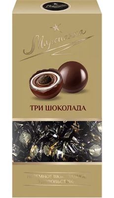 BOMBONJERA THREE CHOCOLATES MARSIANKA 180G
