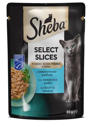 HRANA ZA MAČKE SHEBA KESICA OKEANSKA RIBA SOS 85 GR MARS