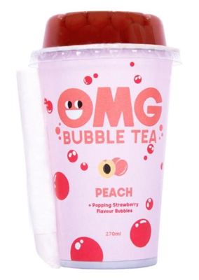 BUBBLE TEA OMG MALINA SA BOROVNICA BOBICAMA 270ML