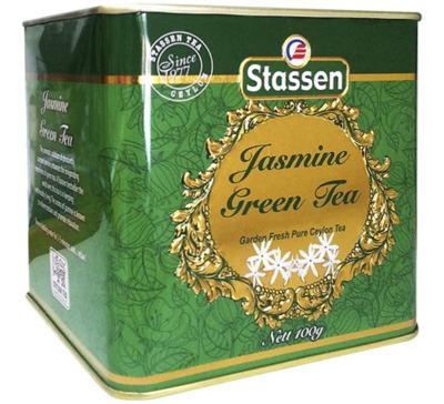ČAJ JASMIN ZELENI U LIMENCI 100GR STASSEN