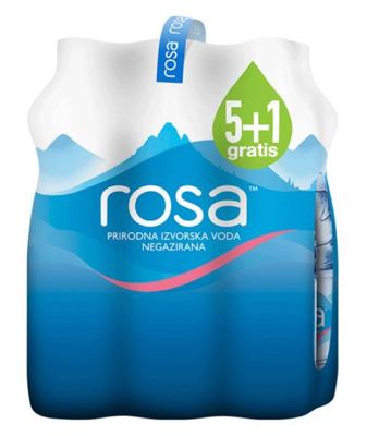 Rosa voda 1.5l 5+1gratis #84