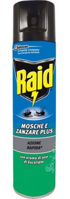 RAID SPREJ ZA LETEĆE INSEKTE EUCALYPTUS 400ML JW