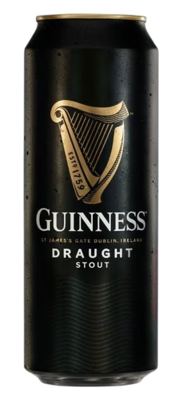 Pivo tamno Guinness limenka 0.44l