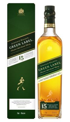 VISKI JOHNNIE WALKER GREEN LABEL 0.7L