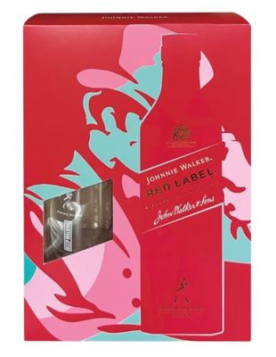 WHISKEY RED LEBEL 0.7L+CASE