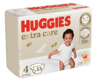 PELENE HUGGIES ESOFT JUMBO 33KOM VEL 4 (8-14KG)