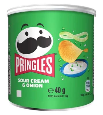 ČIPS PRINGLES SMALL SOURCREAM&ONION 40GR