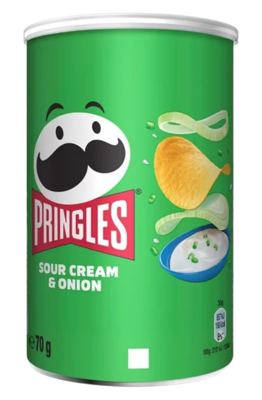 ČIPS PRINGLES SOUR CREAM AND ONION 70GR
