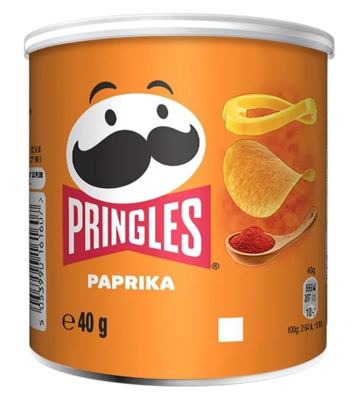 Pringles cips paprika 40g Orbico