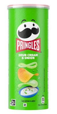 Cips Sour Cream Onion Pringles 125g