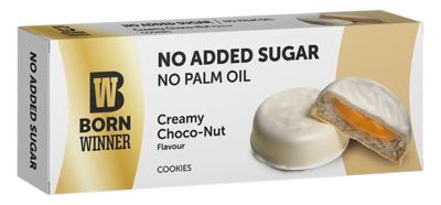KEKS BEZ ŠEĆERA CREAMY CHOCO BORN WINNER 100G
