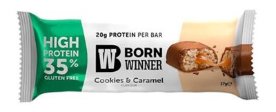 BAR PROTEIN COOKIES&CARAMEL BORN WINNER 57G