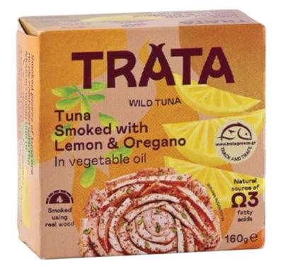 TUNA DIMLJENA LIMUN I ORIGANO TRATA 160G