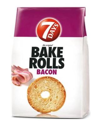 DVOPEK CHIPITA BAKE ROLLS BACON 150G
