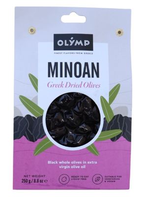 SALATA OD MASLINA CRNE SUŠENE MINOJSKA OLYMP 250G