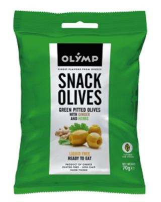 MASLINA ZEL ĐUMBIR SNACK 70G OLYMP