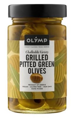 MASLINE ZELENE GRILOVANE BK 150GR OLYMP