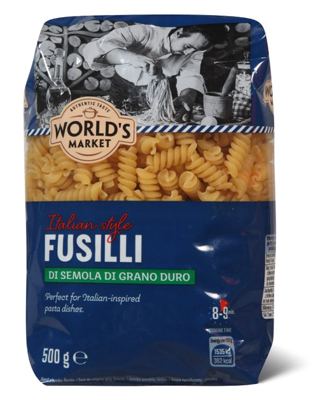 TESTENINA FUSILI WORLDS 500G