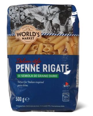 Penne rigate World's market 500g