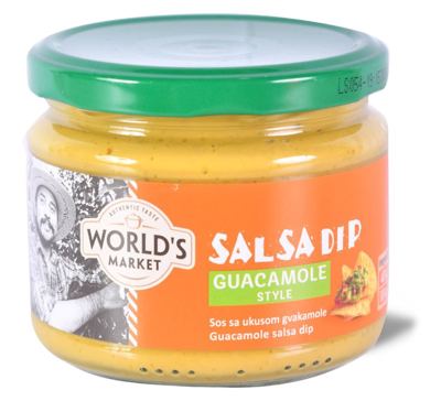 Salsa guacamole World's Market 300g