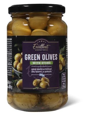 Zelene masline Excellent 355g
